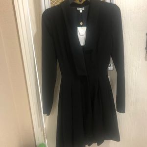 Black women’s coat by KENZO Paris